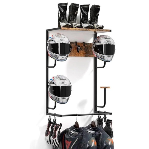 Holz motorrad helm halter - motorrad,
