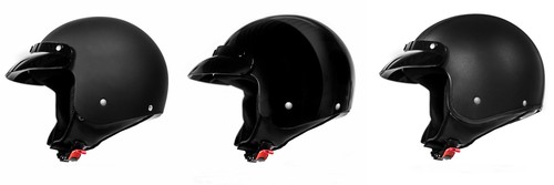 Retro jet helm - helm, außenschale