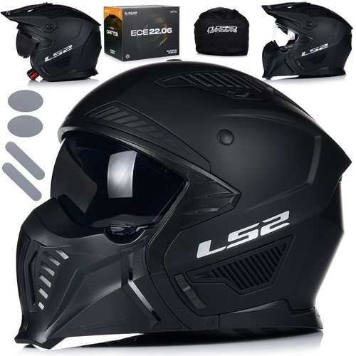 Motorradhelm jethelm ls2 - motorradhelm,
