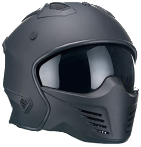 Motorradhelm jethelm helm - jethelm,