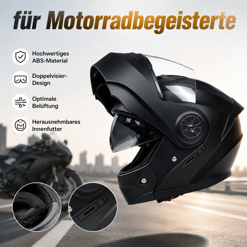 Motorradhelm vollvisierhelm - motorradhelm,