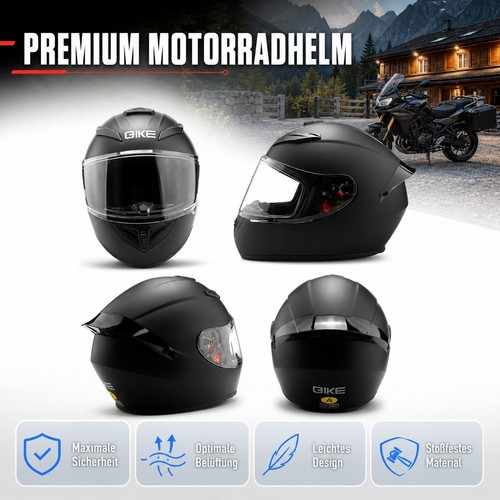 Sturzhelm neu mattschwarz - neu,