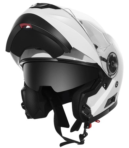 Sturzhelm mit doppelvisier - sturzhelm,