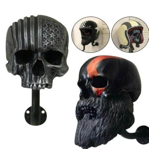Totenkopf motorradhelm - totenkopf,