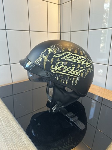 Motorrad halbschalenhelm - motorrad,